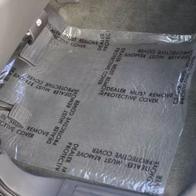 ADHESIVE PLASTIC FLOOR MAT AFM