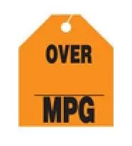 mirror hang tags  over mpg  ez203r