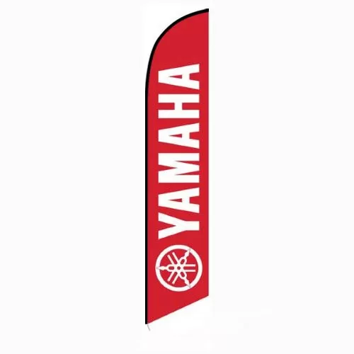 YAMAHA flag ( RED )  #5678