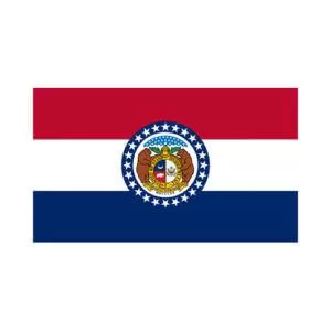 3 X 5  MISSOURI State Flag