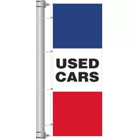 Message Drape Flags Double-sided d2237