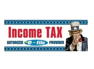 BLOWOUT SALE Income Tax Banner 3x8. #nssb-a38251