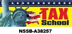 Income Tax School Banner 3x8. #38257