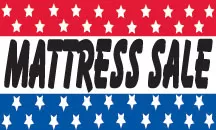 mattress sale flag. #317r