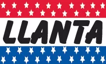 LLANTA 3x5 flag.  #324r