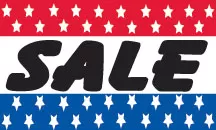Sale flag 3x5.  #328r