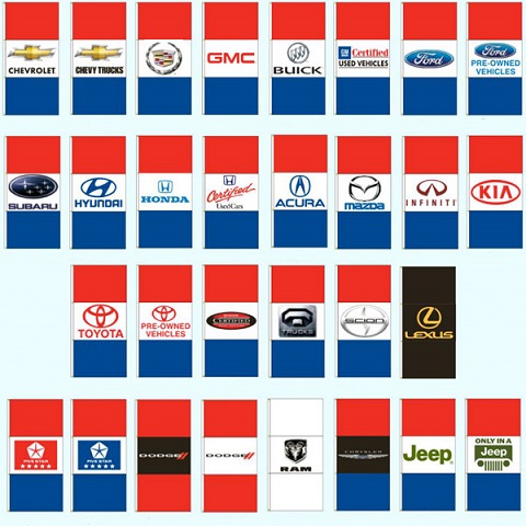 dealer drape flags dealer drape flags