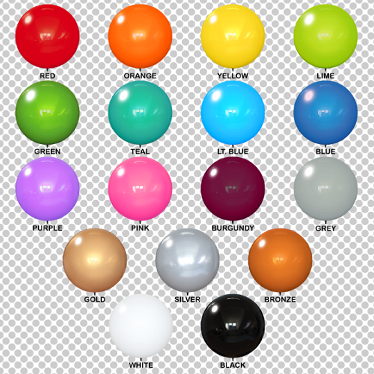 balloon colors
