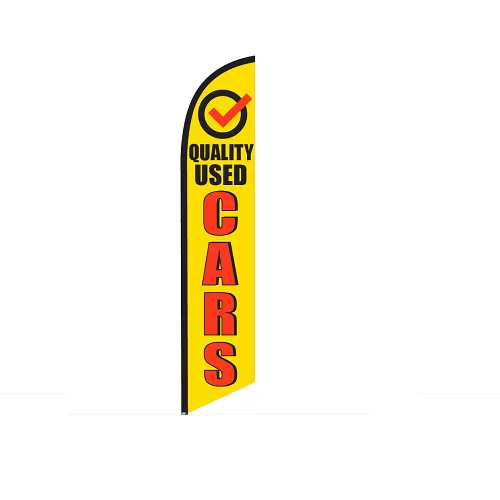 quality used cars feather flags. sfb5858
