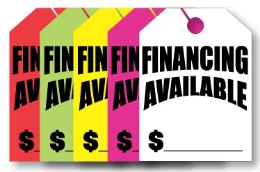 Mirror Hang Tags  financing available  #7507