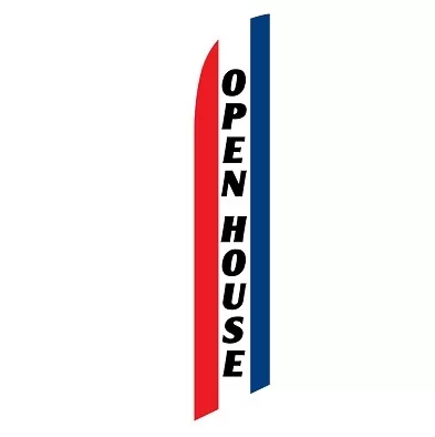 open house feather flag sfb-5291