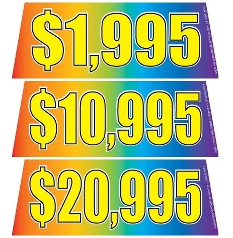 Windshield Price Banners Nseb-b