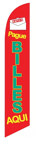 Pague Billes Aqui Flag  #SFB-5765