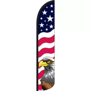 american stars and bars feather flag #0088