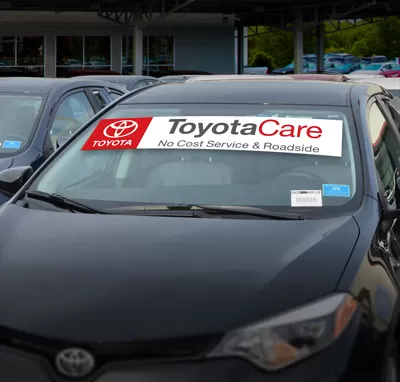 Large Custom Windshield Stickers For Auto Dealerships  29.5