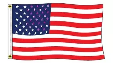 US Polyester Flag 3`x5`  #us10