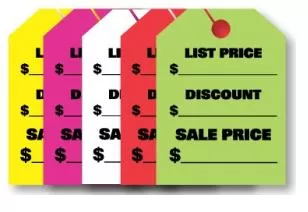 Large Mirror Hang Tags #280