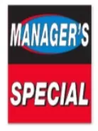 Under Hood Sign | Manager`s Special #4734-12
