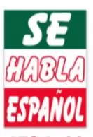 Under Hood Sign | Se Habla Espanol #4734-22