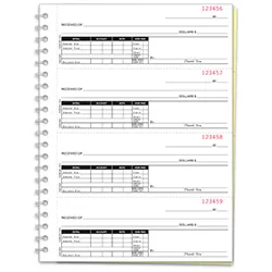 CASH RECEIPT BOOK - 2 PART, 200 PER BOOK - #8041