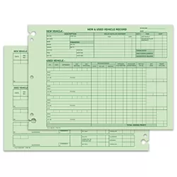 VEHICLE INVENTORY RECORD - GM-532 - QTY. 50 - #793