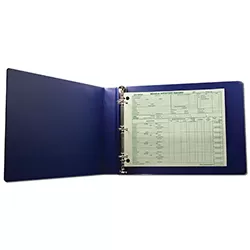 VEHICLE INVENTORY RECORD BINDER - QTY. 1 - #7901