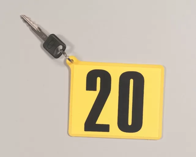 Plastic Key Paddles with Decals