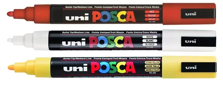 Posca markers pc-5m