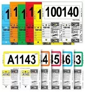 Consecu-tag Key Tags - Buy 20 Boxes or more And Save (Qty 2500) Consecutags
