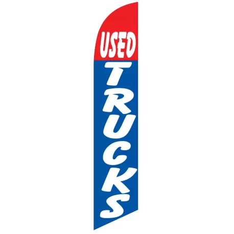 Used Trucks Feather Flag