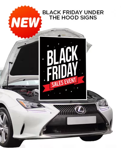 Black Friday Underhood Sign