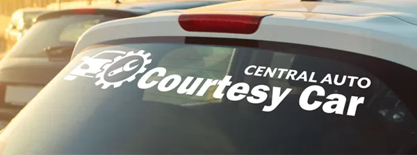 Loaner Car Decals for Courtesy Vehicles - Small Quantity 25pc Or Less