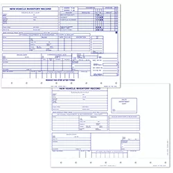 New Vehicle Inventory Cards - pkg of 100 - #797