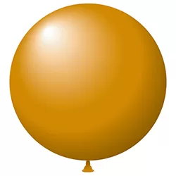 Gold Latex Balloons - 17 Inch - Bag Of 72 - #58791-17