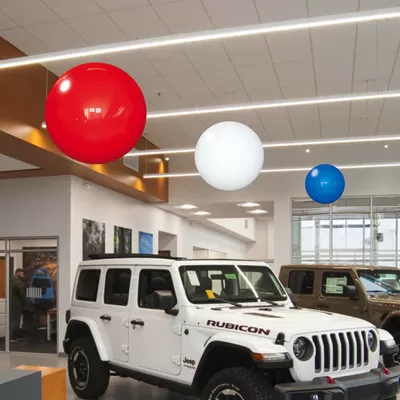 Hanging Balloons - Reusable 30 Inch Vinyl Balloons For Indoor Use