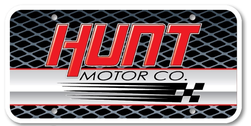 Full Color License Plate Inserts - 15mil