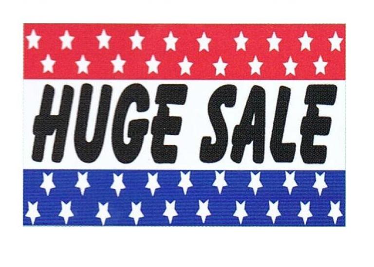 STOP SAVE NOW Car Lot Dealer Sale Business Message 3x5 Polyester Flag 