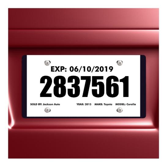 Tear-Resistant Temporary Tags