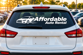 Custom Rental Car Decals for Rental Vehicles and Fleets